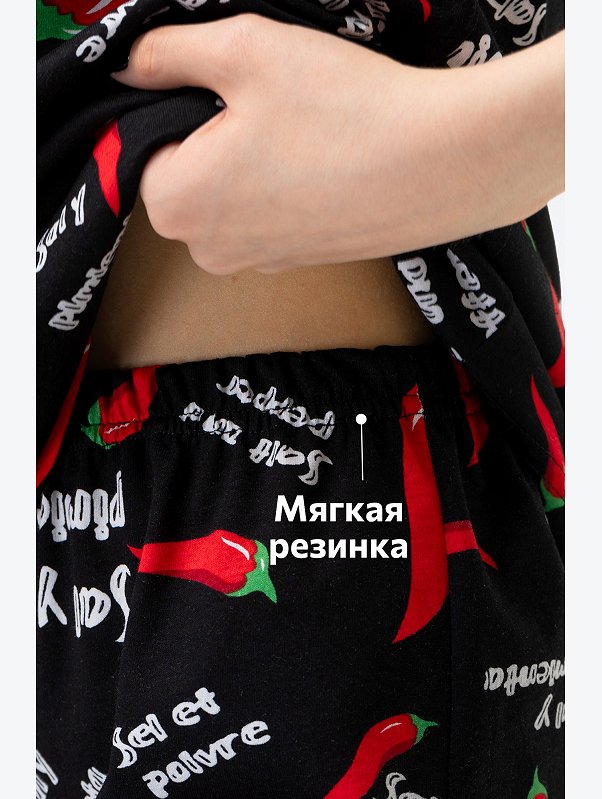 Женская пижама с шортами Happyfox