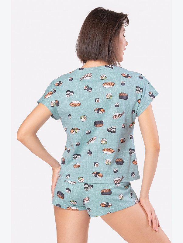 Женская пижама с шортами Happyfox