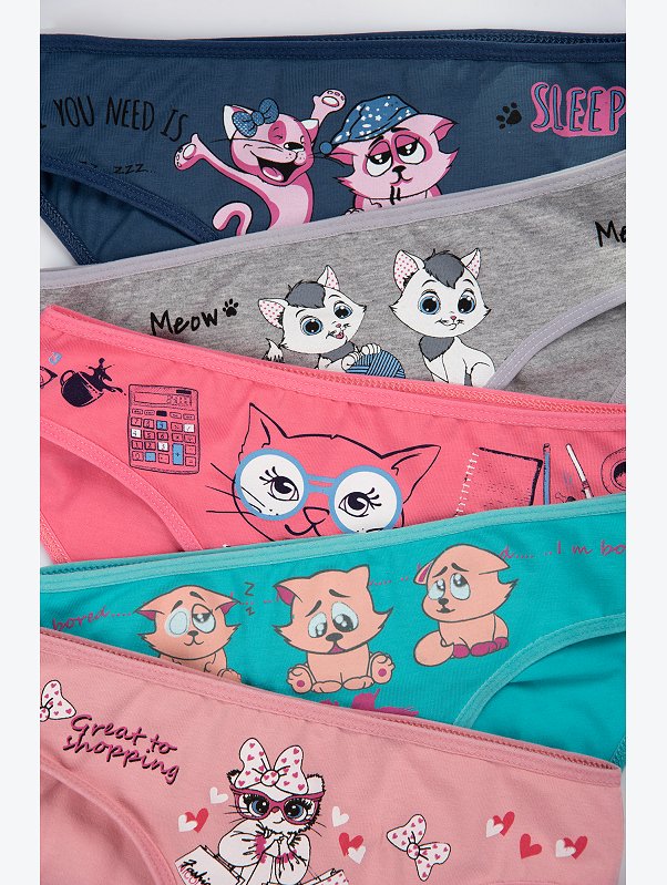 Трусы для девочки 5шт. Happyfox