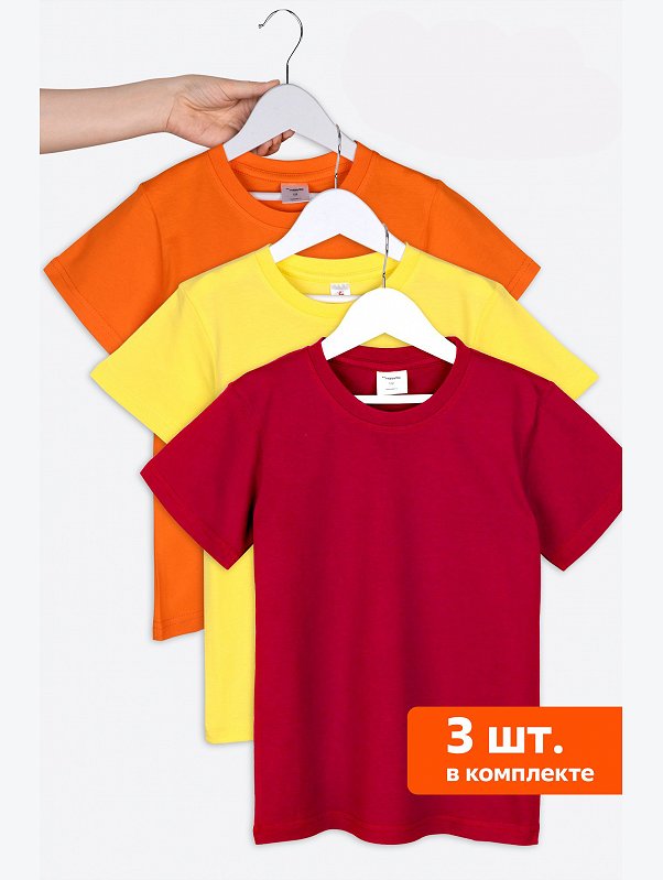 Набор детских футболок 3 шт. Happyfox
