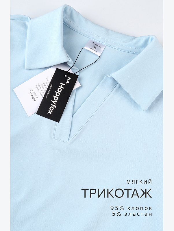 Женская футболка - поло Happyfox