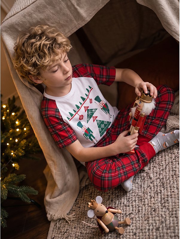 Новогодняя пижама для мальчика Happyfox