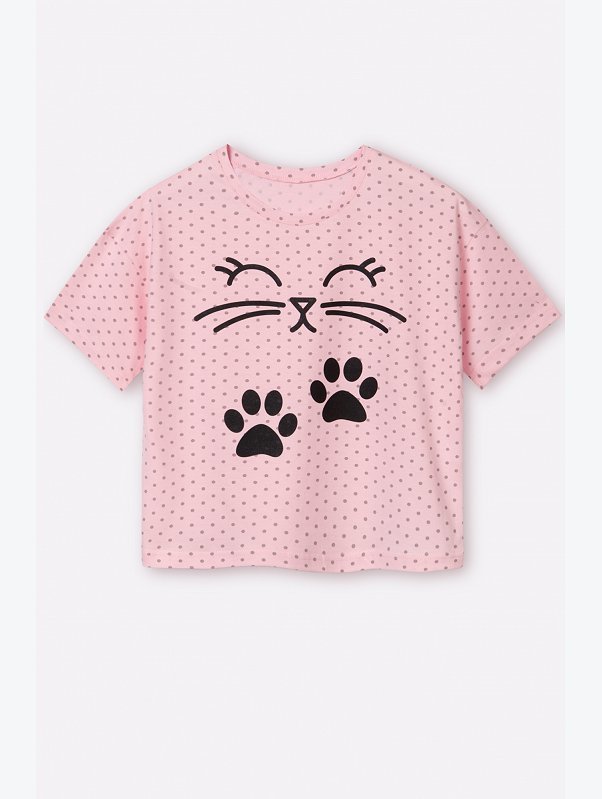 Хлопковая пижама для девочки Happyfox