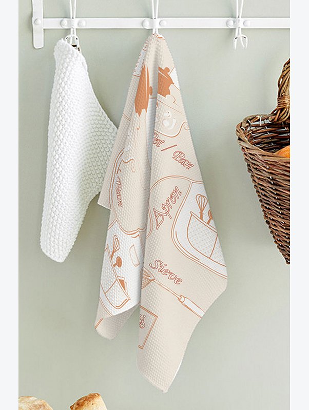 Полотенце вафельное Happy Fox Home