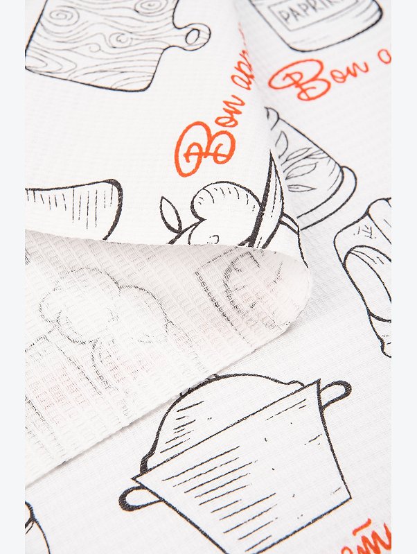 Полотенце вафельное Happy Fox Home