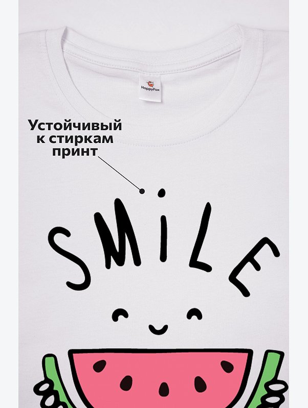 Футболка для девочки Happyfox
