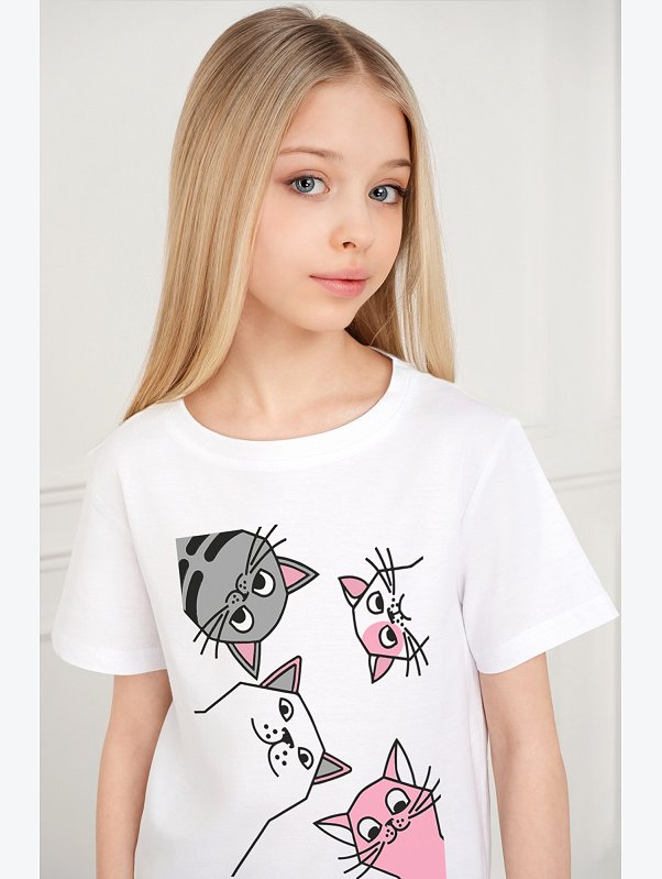 Футболка для девочки Happyfox