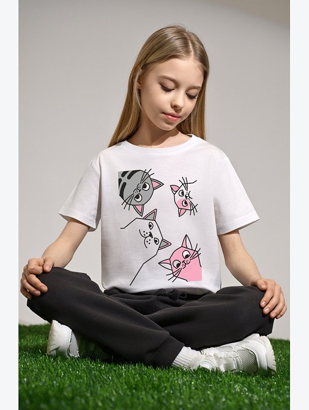 Футболка для девочки Happyfox