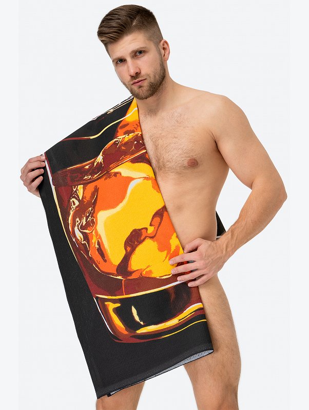 Полотенце пляжное вафельное 80x150 Happy Fox Home