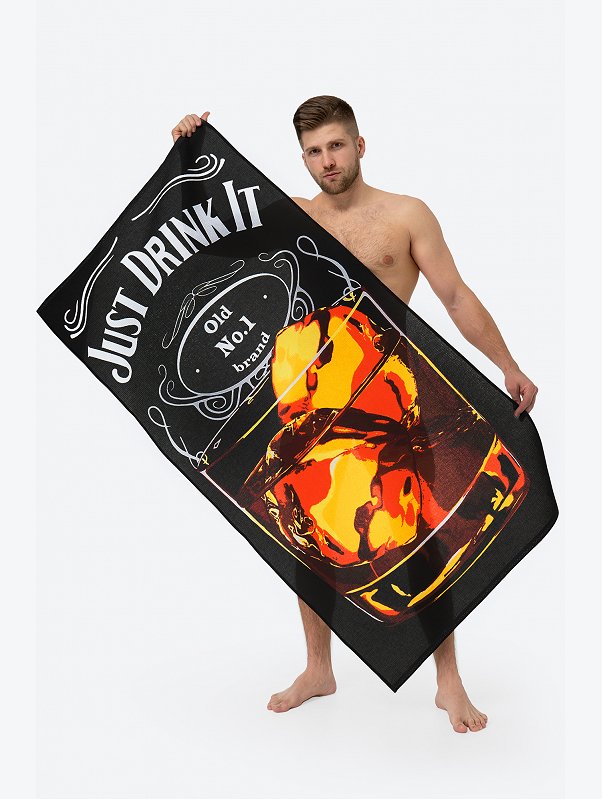 Полотенце пляжное вафельное 80x150 Happy Fox Home