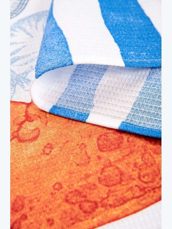 Полотенце пляжное вафельное 80x150 Happy Fox Home
