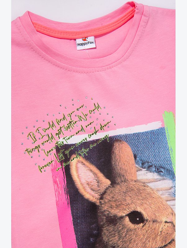 Футболка для девочки Happyfox