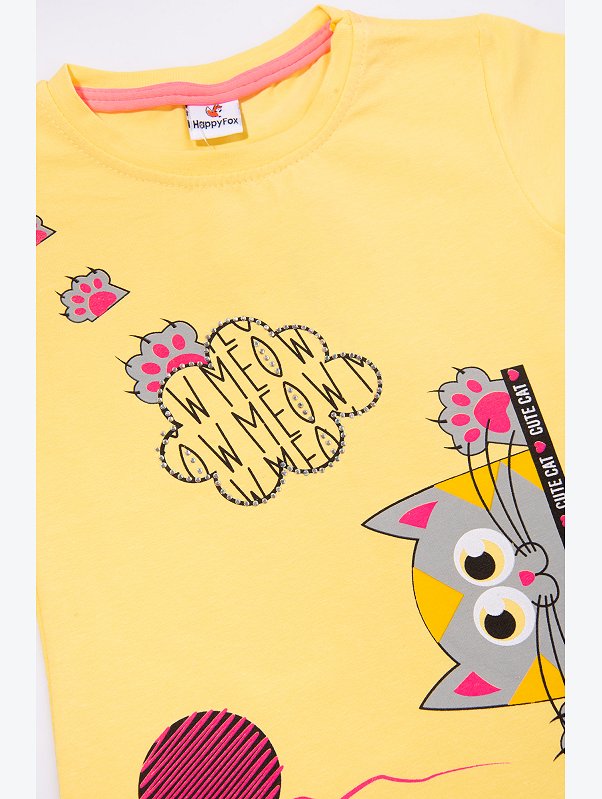 Футболка для девочки Happyfox