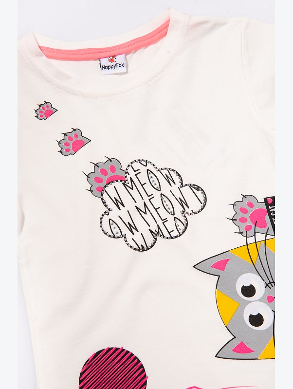Футболка для девочки Happyfox