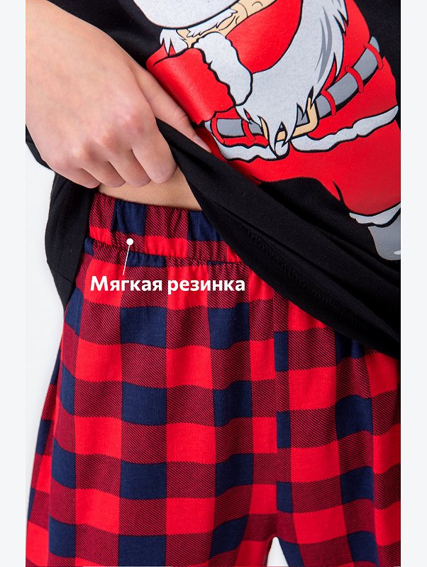 Детская новогодняя пижама Happyfox