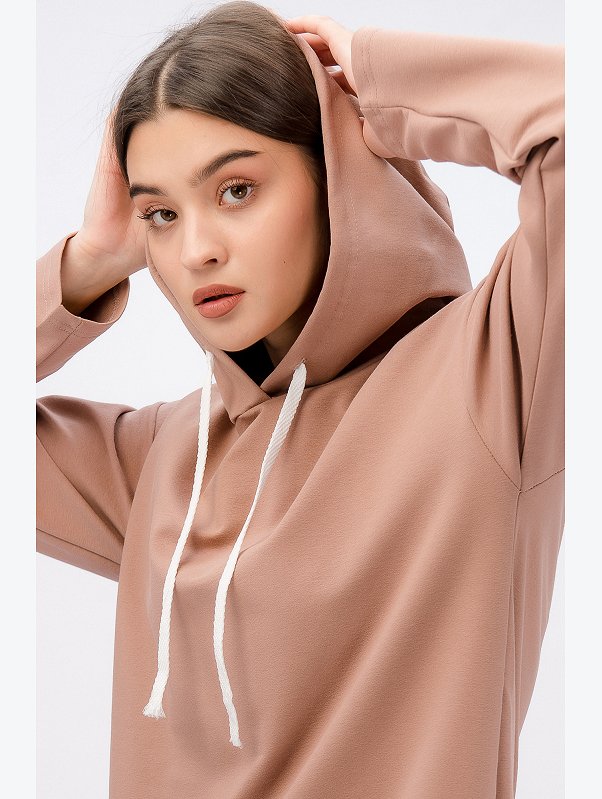 Платье женское из футера Happyfox