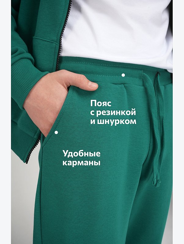 Детский спортивный костюм из футера трехнитки Happyfox