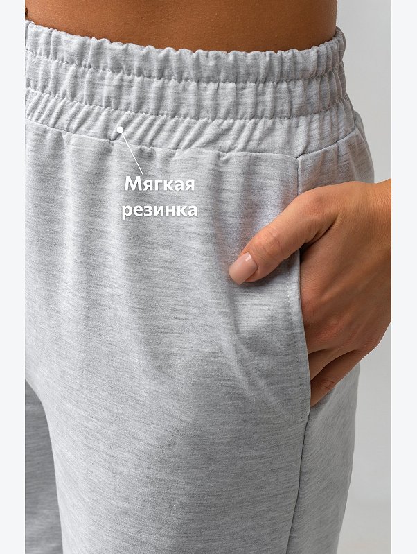 Женские шорты из футера двухнитки Happyfox