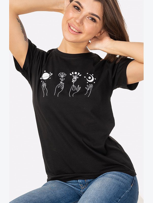 Женская футболка Happyfox