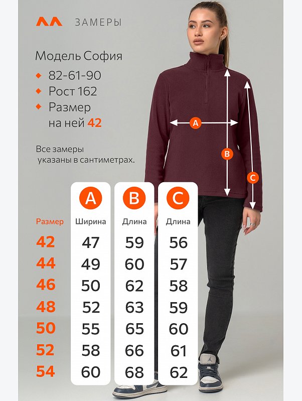 Женская флисовая толстовка Happyfox