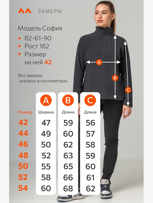 Женская флисовая толстовка Happyfox