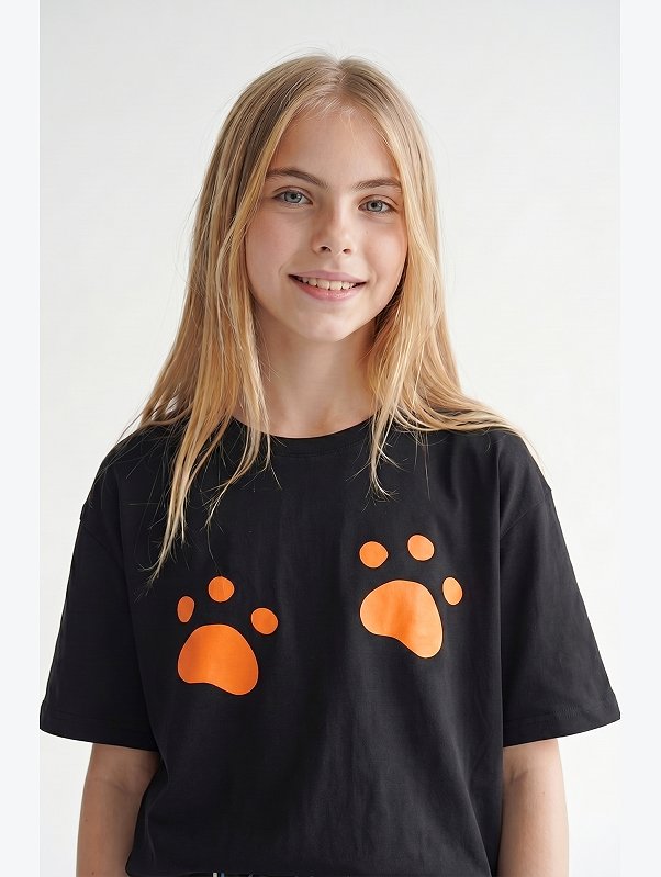 Хлопковая пижама для девочки Happyfox