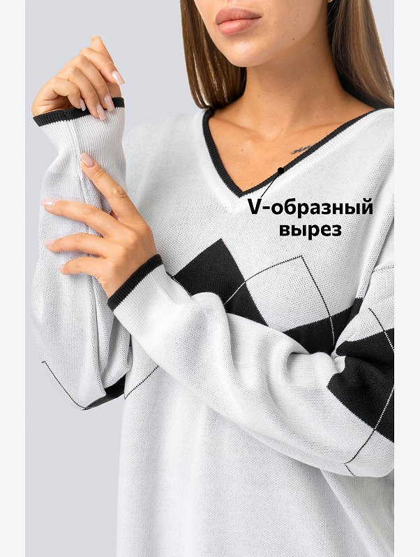 Женский вязаный костюм с юбкой Happyfox