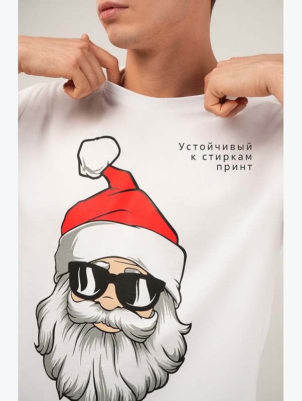 Хлопковая футболка Happyfox