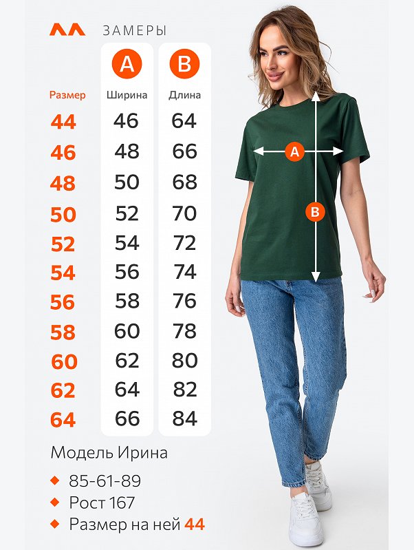 Базовая хлопковая футболка унисекс Happyfox