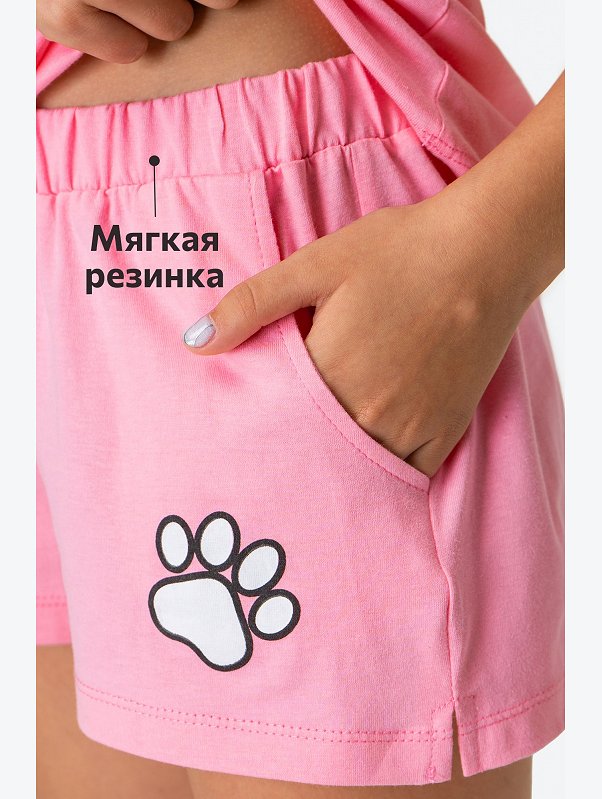 Хлопковая пижама для девочки Happyfox