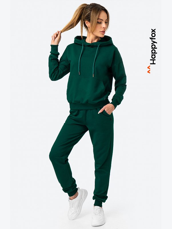 Женский костюм из футера двухнитки Happyfox