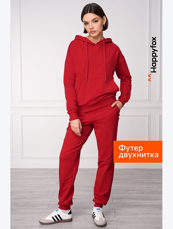 Женский костюм из футера двухнитки Happyfox