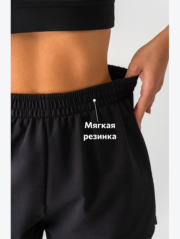 Женские спортивные шорты из футера Happyfox