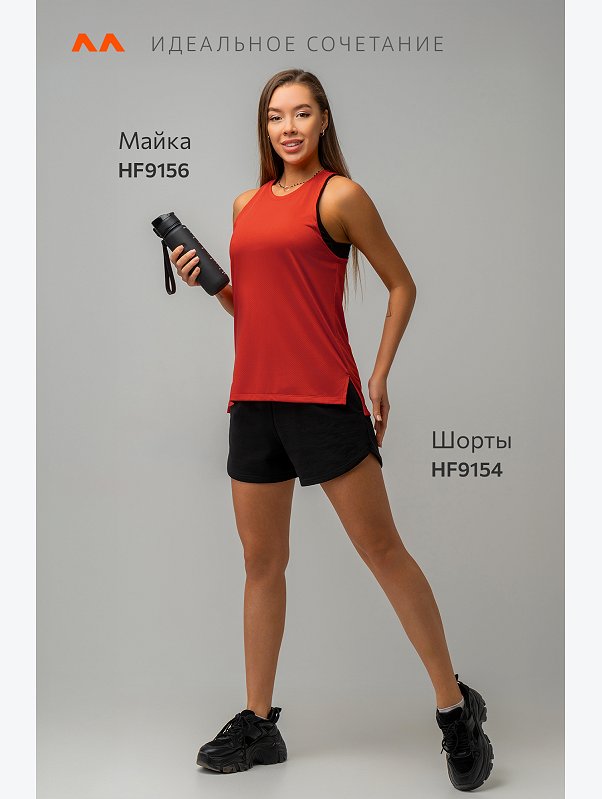 Женская спортивная майка с перфорацией Happyfox