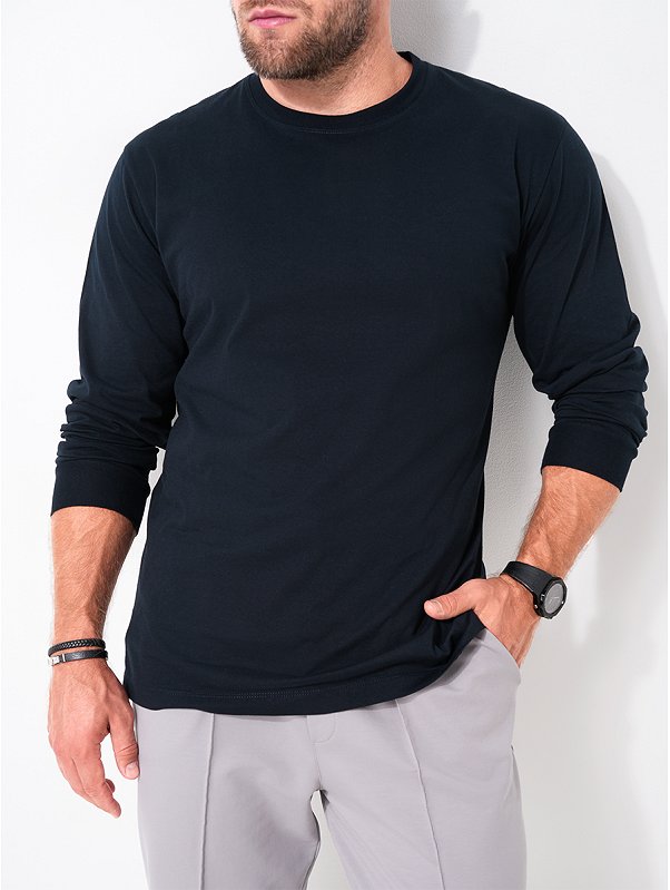 Мужской базовый лонгслив из хлопка 3 шт. Happyfox