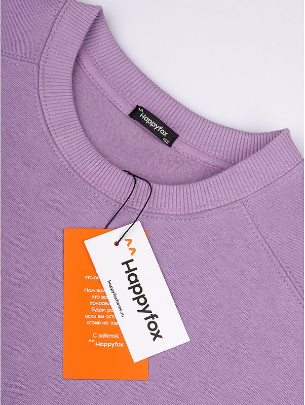 Костюм из футера с начесом для девочки Happyfox