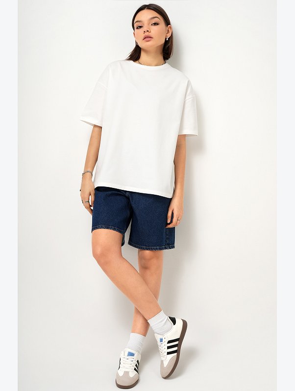 Женская футболка оверсайз Happyfox