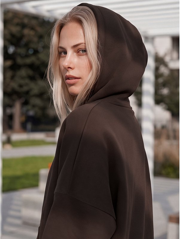 Женская толстовка из футера с начесом Happyfox