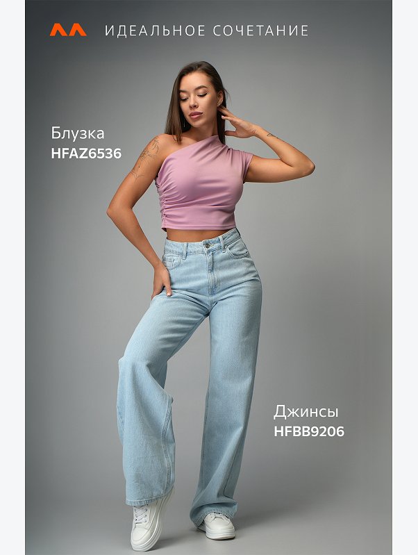 Женский топ с драпировкой Happyfox
