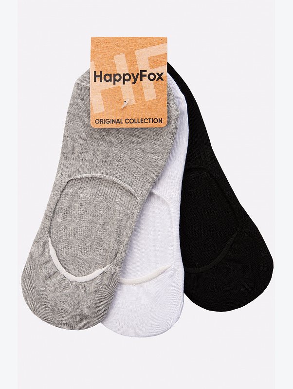 Женские подследники 3 пары Happyfox