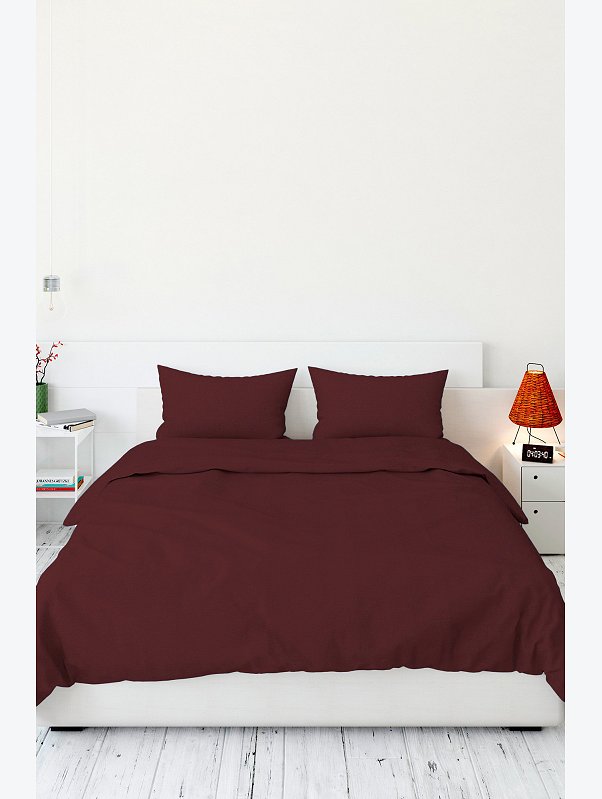 Пододеяльник из поплина 180X215 Happy Fox Home