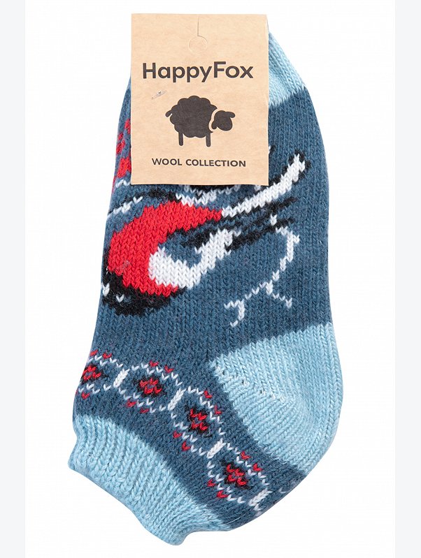 Женские шерстяные следки Happyfox