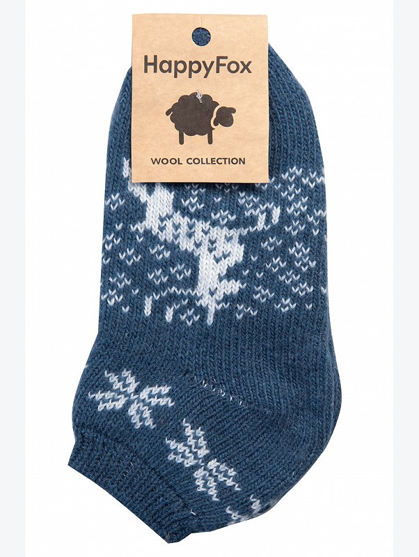 Женские шерстяные следки Happyfox