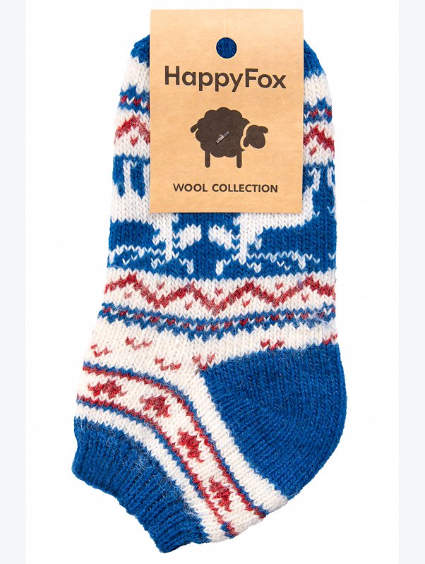 Женские шерстяные следки Happyfox
