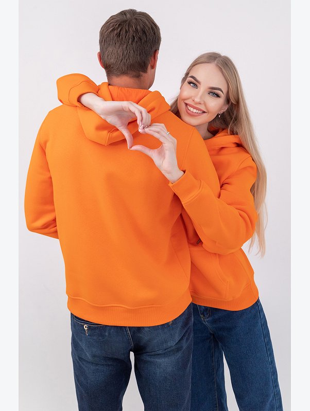 Утепленное худи из футера трехнитки с начесом Happyfox