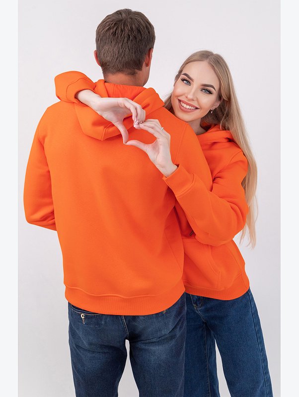 Утепленное худи из футера трехнитки с начесом Happyfox