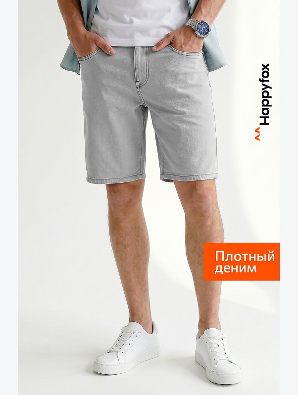 Мужские джинсовые шорты Happyfox