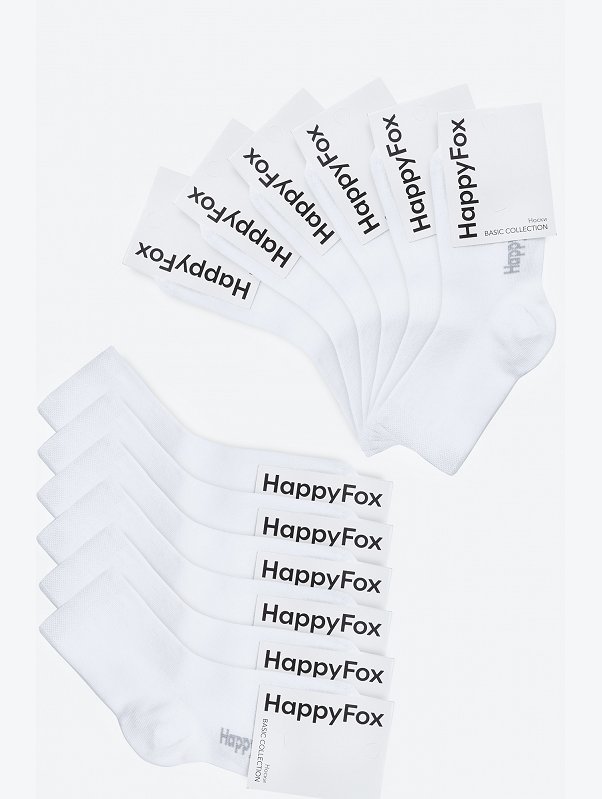 Набор детских носков 12 пар Happyfox