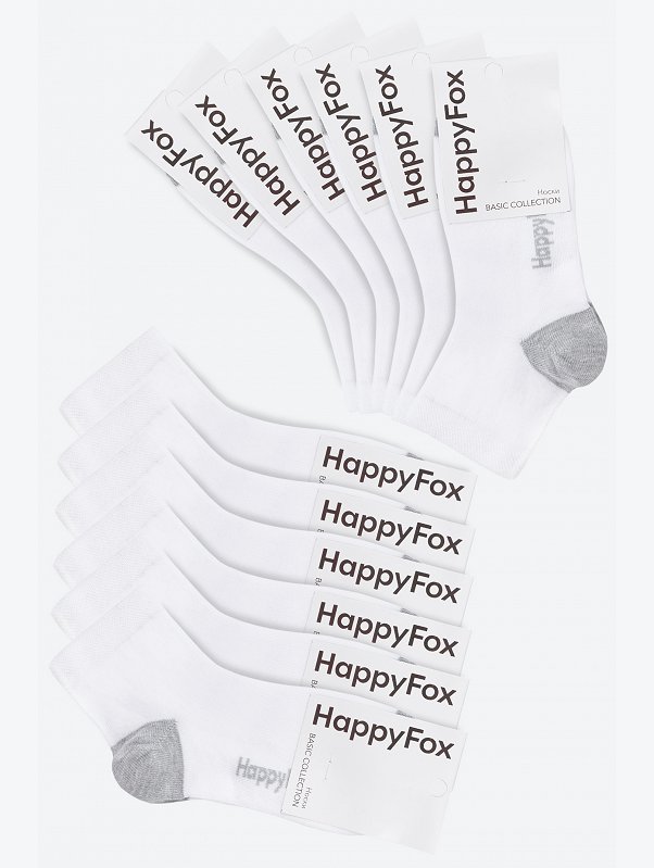 Набор носков 12 пар Happyfox