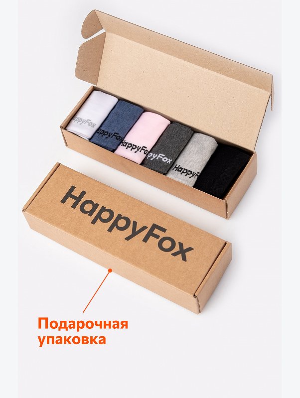 Набор носков 6 пар Happyfox